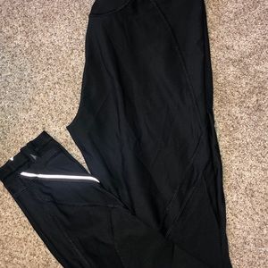 VSX Running tights. Back zipper, zipper on ankles